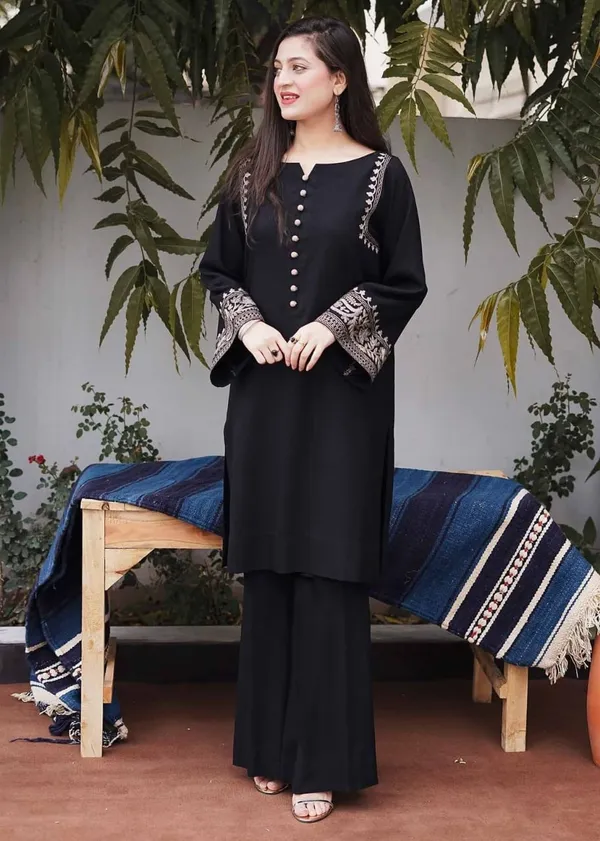Cotton_Black_kurta_set_for_Girls_and_Women's