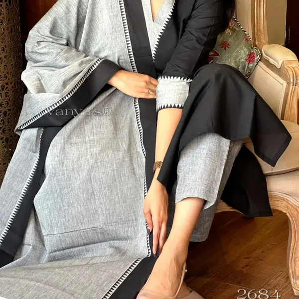 Black_Cotton_New_Beautiful_Kurta_Set__For_Women