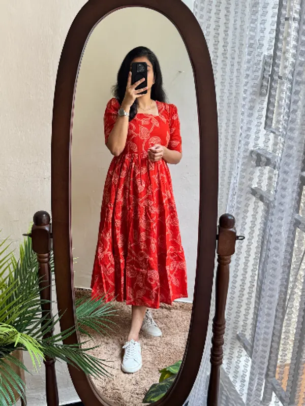 Latest_New_Anarkali_Printed_Kurti_For_Women's