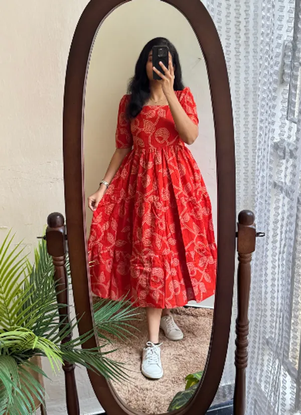 Latest_New_Anarkali_Printed_Kurti_For_Women's