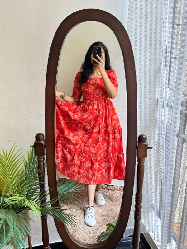 Latest_New_Anarkali_Printed_Kurti_For_Women's