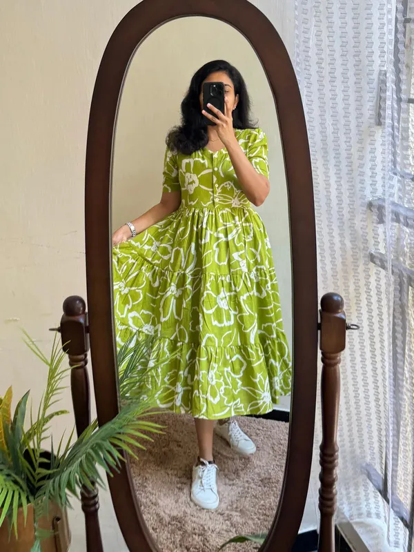 Latest_Printed_Jaipuri_Kurta_For_Women's
