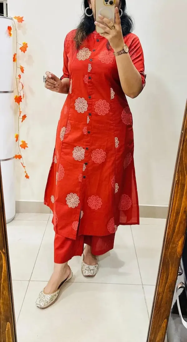 Stylish_Design_work_kurta_and_pant_for_Girls_and_Women's