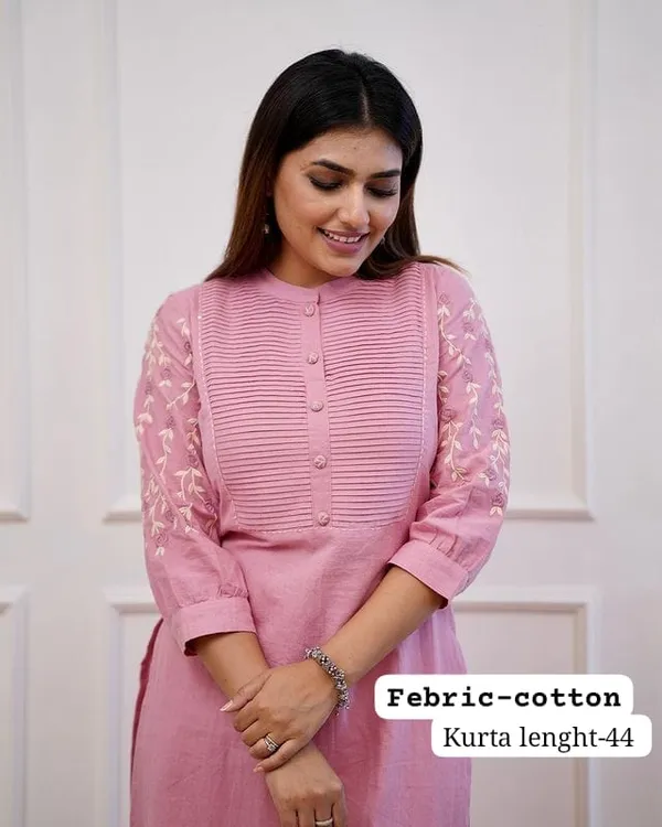 Stylish_design_embroidery_kurti_for_Girls_and_Women's