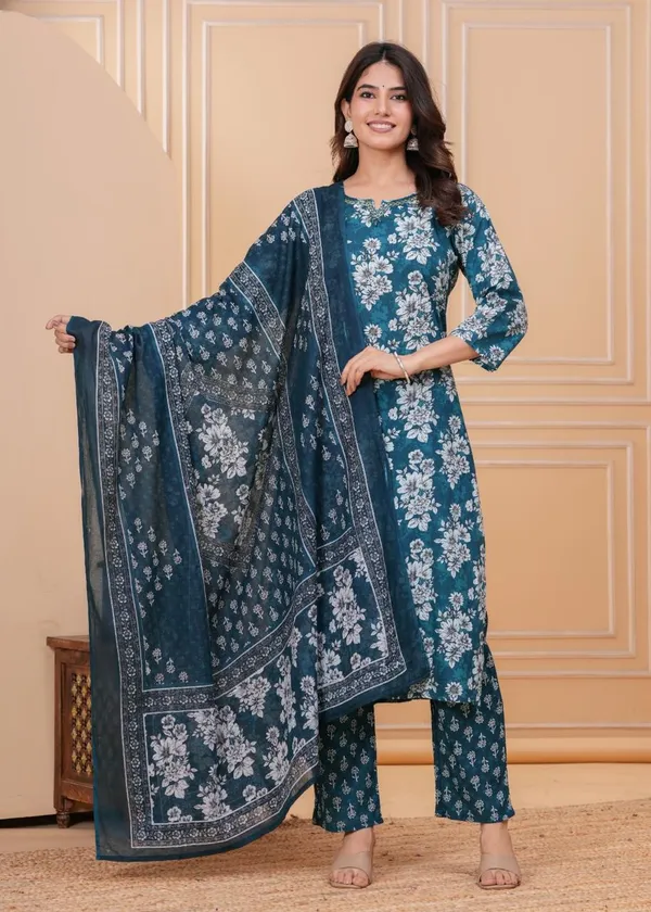 Stylish_printed_kurta_pant_with_dupatta_for_Girls_and_Women's