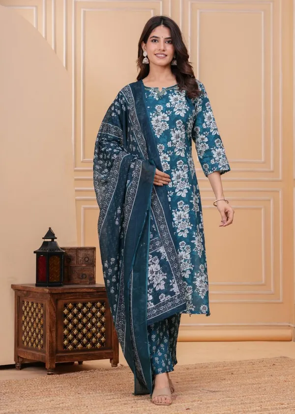 Stylish_printed_kurta_pant_with_dupatta_for_Girls_and_Women's