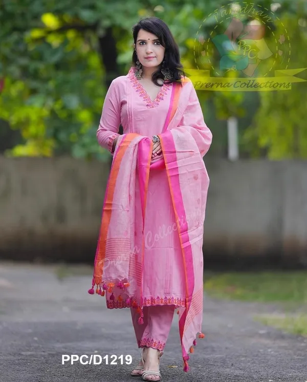 Stylish_trendy_kurti_pant_and_Dupatta_for_Girls_and_Women's