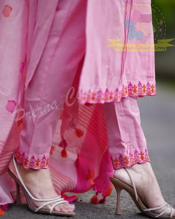 Stylish_trendy_kurti_pant_and_Dupatta_for_Girls_and_Women's