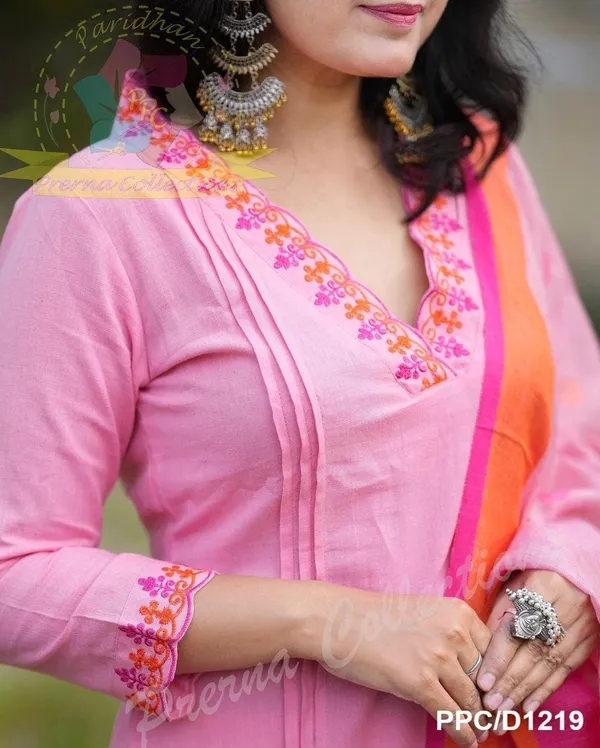 Stylish_trendy_kurti_pant_and_Dupatta_for_Girls_and_Women's