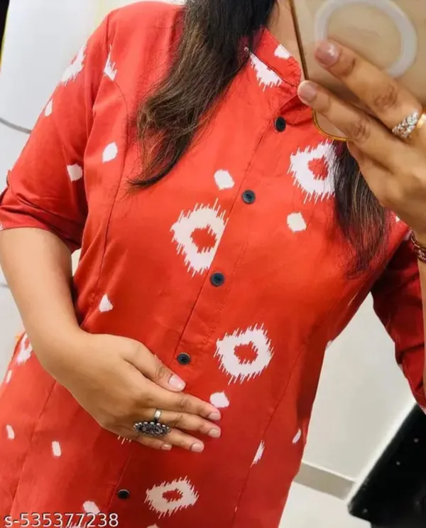 Unique_design_print_kurta_and_pant_For_Girls_and_Women's