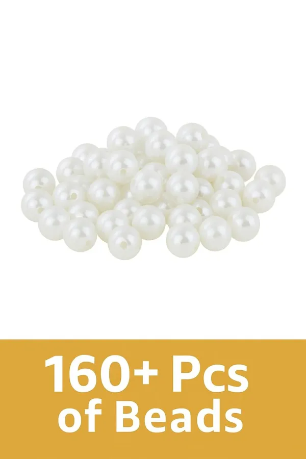White_10mm_Pearl_Beads_for_Jewelry_Making_(160+_Pcs)_|_White_Glossy_Beads_for_Craft,_Bracelet,_Decoration_&_DIY_Projects_|_Premium_Finish_Beads_for_Art_&_Sewing