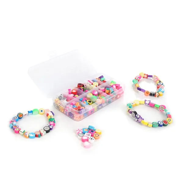 Multicolor_10-Partition_Rubber_Beads_Bracelet_Making_Kit_for_Kids_|_10_Designs_of_Emoji,_Heart,_Flower,_Butterfly_Beads_|_Includes_Elastic_Thread_&_Mini_Scissors_|_DIY_Jewellery_Craft_Set_for_Girls_&_Boys