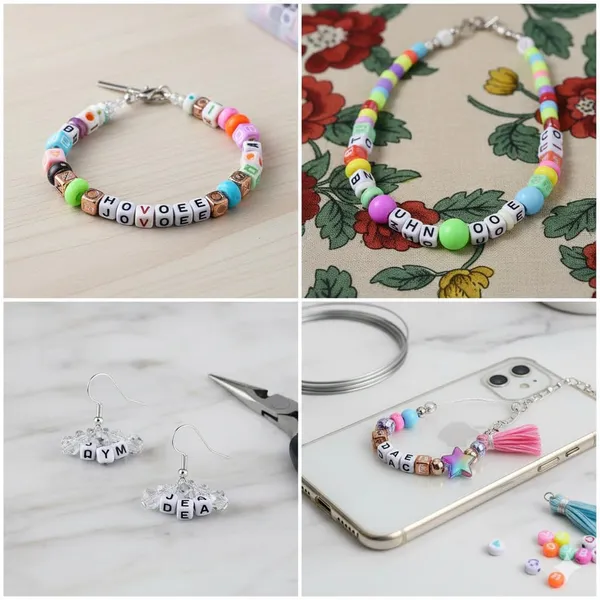 Multicolor_DIY_Jewellery_Making_Kit_for_Kids_&_Girls__15-Compartment_900+pcs_Alphabet_Beads_Box_with_Smiley_&_Heart_Beads,_8_Charms,_Elastic_Thread,_Scissors,_Jute_Bag,_Jump_Rings,_Lobster_Clasps_&_Earring_Hooks_|_Bracelet_&_Necklace_Making_Set_Birthday_1_2_3_4_5_6_7_8_9_age_years_(Alhpabet_kit)