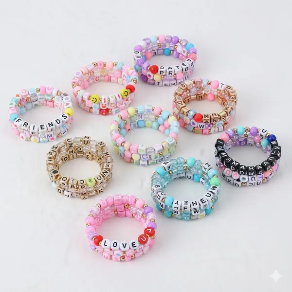 Multicolor_DIY_Jewellery_Making_Kit_for_Kids_&_Girls__15-Compartment_900+pcs_Alphabet_Beads_Box_with_Smiley_&_Heart_Beads,_8_Charms,_Elastic_Thread,_Scissors,_Jute_Bag,_Jump_Rings,_Lobster_Clasps_&_Earring_Hooks_|_Bracelet_&_Necklace_Making_Set_Birthday_1_2_3_4_5_6_7_8_9_age_years_(Alhpabet_kit)