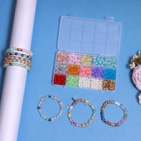 Gold_15-Compartment_Bracelet_Making_Kit_For_Kids_And_Adults-_400+_Glass_&_Evil_Eye_Beads,Gold_Spacer_Beads,Charms,Elastic_Thread,Cutter_&_Gift_Bag_DIY_Jewelry_Craft_Set_For_Girls