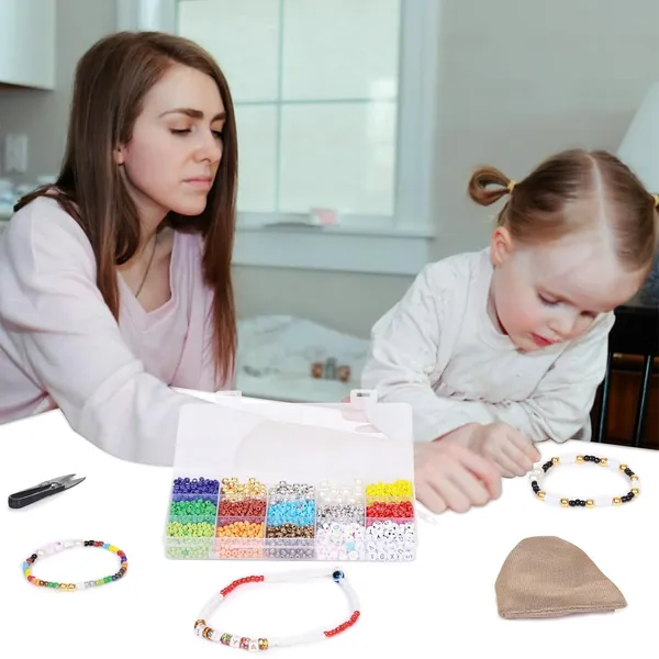 Multicolor_6/0_Seed_Beads_Bracelet_Making_Kit_with_Alphabet,_Metallic,_Tools_&_Pouch__2500+_Pcs_Jewelry_Craft_Set_for_DIY_Bracelets_&_Personalized_Gifts_Birthday_girls_2_3_4_5_6_7_8_9_years_(Seed_Beads)