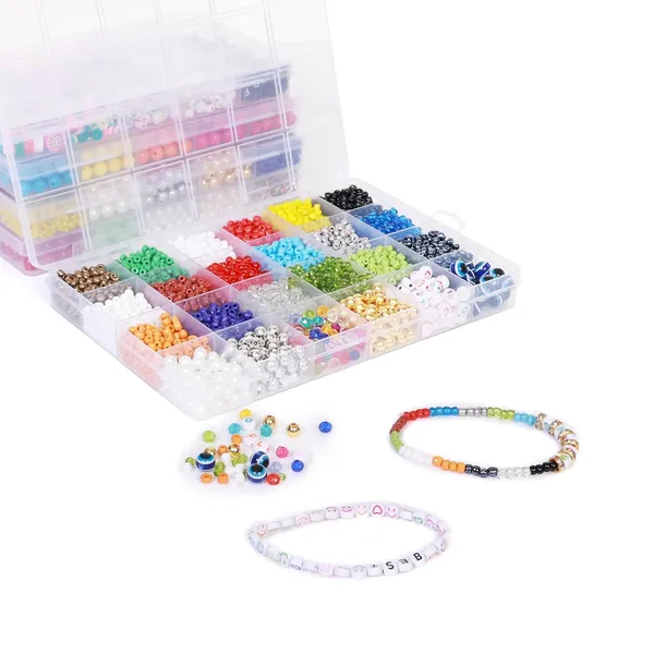 Multicolor_Bracelet_Making_Kit_with_2900+_Pcs__Seed_Beads,_Evil_Eye,_Alphabet,_Metallic,_Tools_&_Pouch_for_Girls_DIY_Jewelry_Craft_Birthday_Gift_for_Girls_2_3_4_5_6_7_8_9_Years