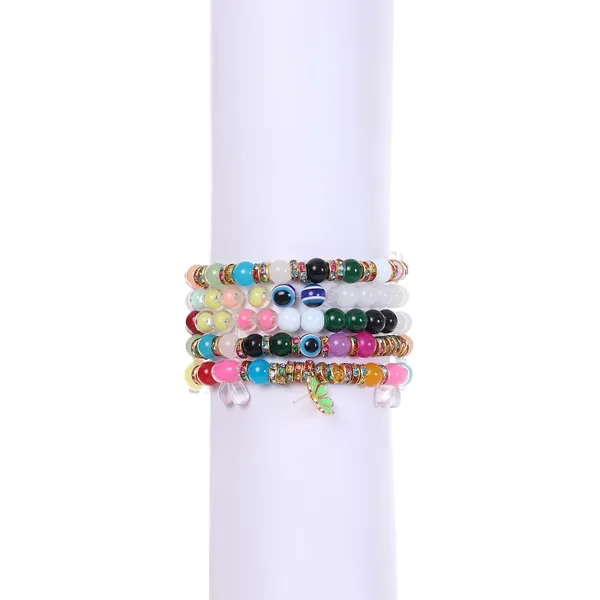 Multicolor_DIY_Bracelet_Making_Kit_for_Girls__24_Compartment_Set_with_400+_Matte_&_Glossy_Beads,_Cute_Charms,_Elastic_Thread,_Cutter_&_Gift_Bag__Jewelry_Craft_Set_for_Kids_&_Teens_birthday_Gift_for_2_3_4_5_6_7_8_9_years_age_(Jelly_Beads)
