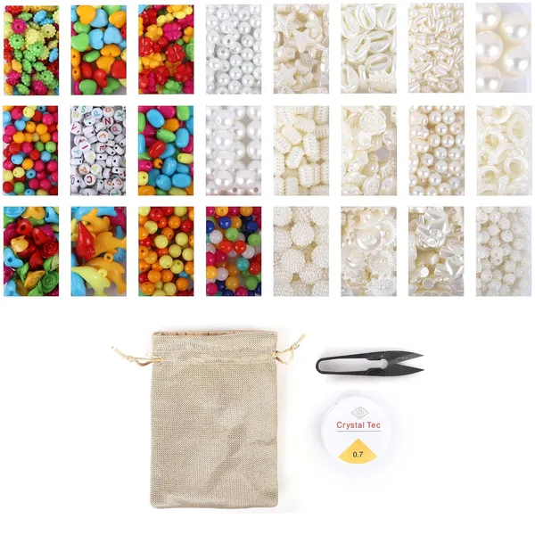 Multicolor_Master_Crafters_Plastic_Beads_Set_-_1800+_pcs_of_24_Varieties_with_Essential_Tools_&_Storage_(Pearl_kit)