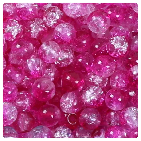 Pink_650+_Pcs_Crackle_Glass_Beads_for_Jewelry_Making_|_8mm_Assorted_Color_Round_Glass_Beads_for_Bracelet,_Necklace,_Anklet_&_DIY_Craft_|_Bulk_Bead_Kit_for_Selling_&_Handmade_Business