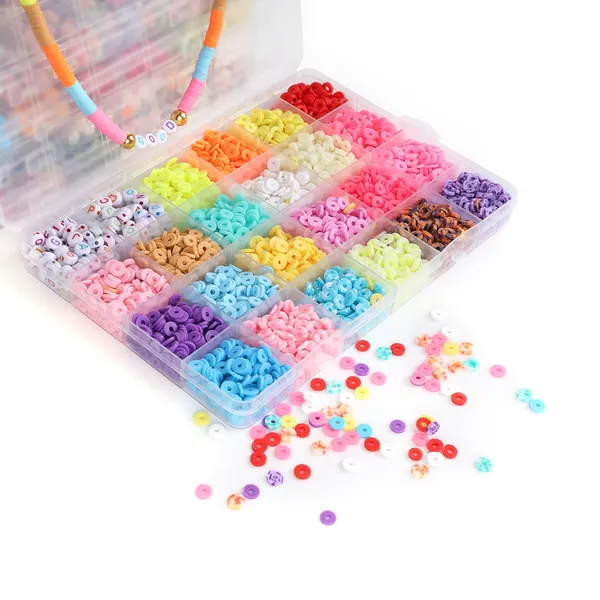 Multicolor_DIY_Bracelet_Making_Kit_for_Girls__48_Compartment_Combo_Set_with_1000+_Beads,_8_Charms,_Disc_Beads,_Alphabet_Beads,_2_Elastic_Threads,_Cutter_&_Hooks__Jewellery_Craft_Kit_for_Kids_Age_712_for_girls_birthday_gift_2_3_4_5_6_7_8_9