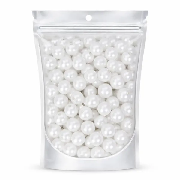 White_10mm_Pearl_Beads_for_Jewelry_Making_(160+_Pcs)_|_White_Glossy_Beads_for_Craft,_Bracelet,_Decoration_&_DIY_Projects_|_Premium_Finish_Beads_for_Art_&_Sewing