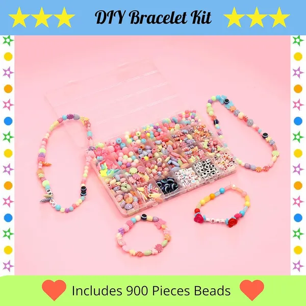Multicolor_DIY_Bracelet_Making_Kit_-_800_+_pcs_24_Colorful_Beads,_10m_Elastic_Thread,_Jute_Bag,_and_Cutter_-_Gift_for_Girls_Birthdays_(_Mix_1)