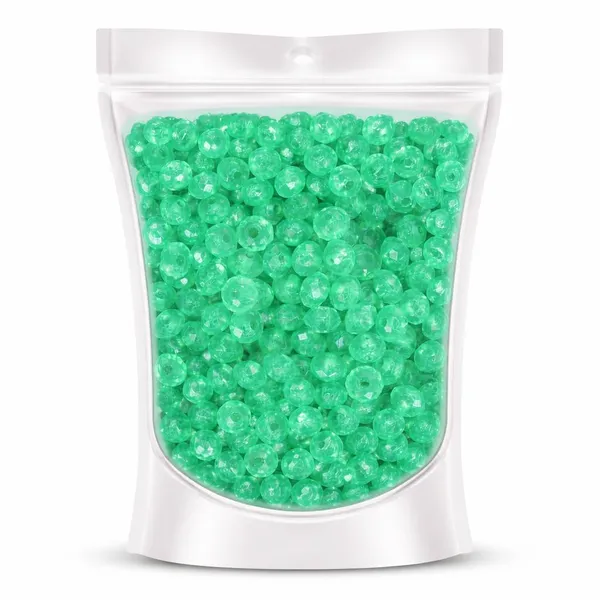 Ambitieux_1400+_PCS_Acrylic_6mm_Crystal_Plastic_Beads_for_Jewellery_Making_&_DIY_Crafts_|_Colorful_Craft_Beads_for_Kids,_Bracelets,_Necklaces,_Art_&_Craft_Projects_(Apple_Green)