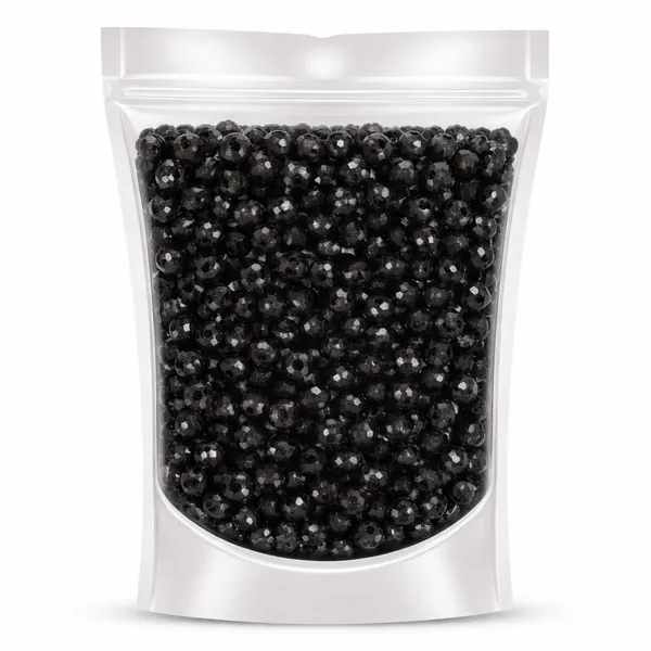 Ambitieux_1400+_PCS_Acrylic_6mm_Crystal_Plastic_Beads_for_Jewellery_Making_&_DIY_Crafts_|_Colorful_Craft_Beads_for_Kids,_Bracelets,_Necklaces,_Art_&_Craft_Projects_(Black)