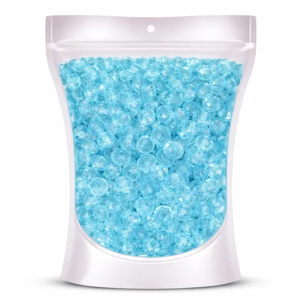Ambitieux_1400+_PCS_Acrylic_6mm_Crystal_Plastic_Beads_for_Jewellery_Making_&_DIY_Crafts_|_Colorful_Craft_Beads_for_Kids,_Bracelets,_Necklaces,_Art_&_Craft_Projects_(Ice_Blue)