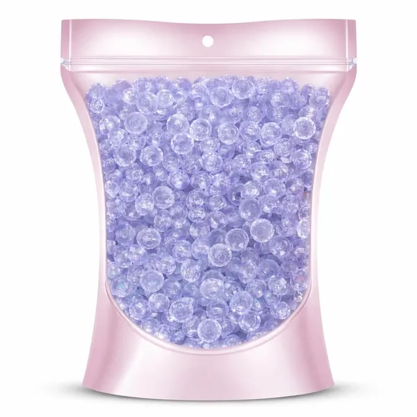 Ambitieux_1400+_PCS_Acrylic_6mm_Crystal_Plastic_Beads_for_Jewellery_Making_&_DIY_Crafts_|_Colorful_Craft_Beads_for_Kids,_Bracelets,_Necklaces,_Art_&_Craft_Projects_(Lavender_Purple)