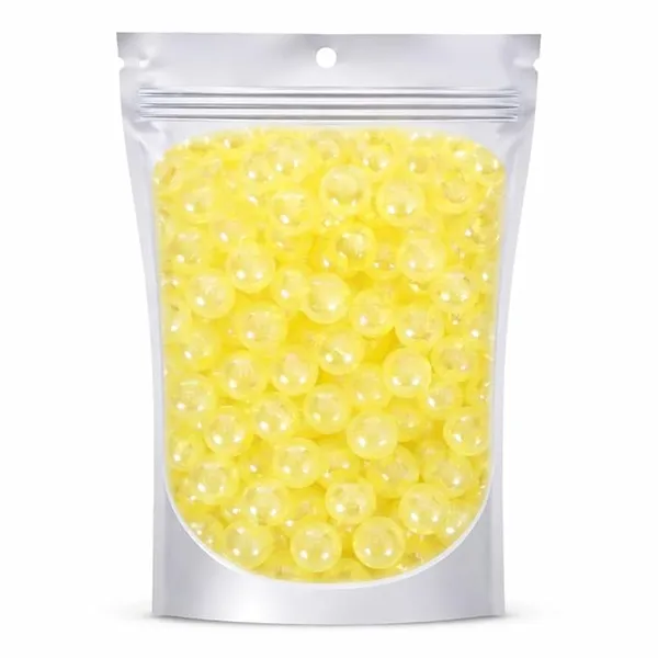 Ambitieux_800+_PCS_8mm_Rainbow_Shining_Round_Plastic_Beads_for_Jewellery_Making_|_DIY_Craft_Beads_for_Bracelets,_Necklaces_&_Art_Projects_|_Birthday_Gift_for_Girls_&_Kids_(4ÃƒÂ¢Ã¢â€šÂ¬Ã¢â‚¬Å“12_Years)_(light_yellow)