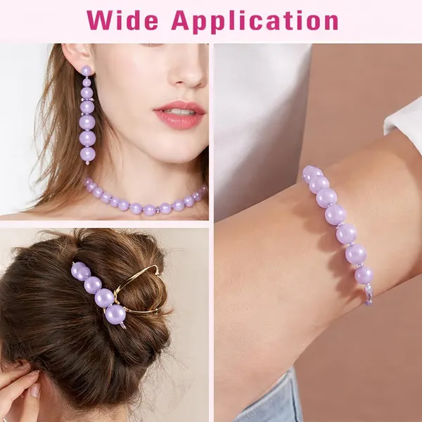 Ambitieux_650+_Pcs_Jelly_Glass_Beads_for_Jewelry_Making_|_8mm_Assorted_Color_Round_Glass_Beads_for_Bracelet,_Necklace,_Anklet_&_DIY_Craft_|_Bulk_Bead_Kit_for_Selling_&_Handmade_Business_(Mint)