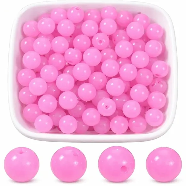 Ambitieux_650+_Pcs_Jelly_Glass_Beads_for_Jewelry_Making_|_8mm_Assorted_Color_Round_Glass_Beads_for_Bracelet,_Necklace,_Anklet_&_DIY_Craft_|_Bulk_Bead_Kit_for_Selling_&_Handmade_Business_(Pink)