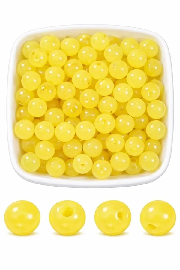 Ambitieux_650+_Pcs_Jelly_Glass_Beads_for_Jewelry_Making_|_8mm_Assorted_Color_Round_Glass_Beads_for_Bracelet,_Necklace,_Anklet_&_DIY_Craft_|_Bulk_Bead_Kit_for_Selling_&_Handmade_Business_(Yellow)