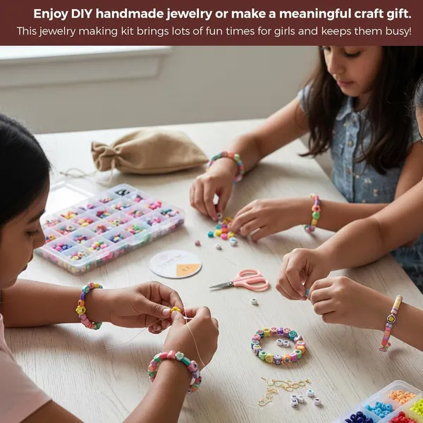 Ambitieux_Bracelet_Making_Kit_for_Kids_&_Girls_|_4-in-1_Beads_Craft_Kit_with_Acrylic,_Clay,_Letter_Beads,_Charms_&_Accessories_|_DIY_Jewellery_Making_Set_for_Girls_Age_4Ã¢â‚¬â€œ12_|_Creative_birthday_Gift_Kit_(Beginner_Craft_kit)