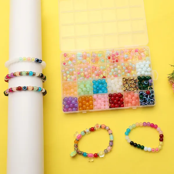 Ambitieux_DIY_Bracelet_Making_Kit_575+_Beads_Jewelry_Set_With_Glass,Double,Charms_Pendants_Accessories,Evil_Eye,Elastic_Thread,Cutter_&_Jute_Bag_Craft_Kit_For_Girls,Kids_&_Adults_(Jelly),Multicolor