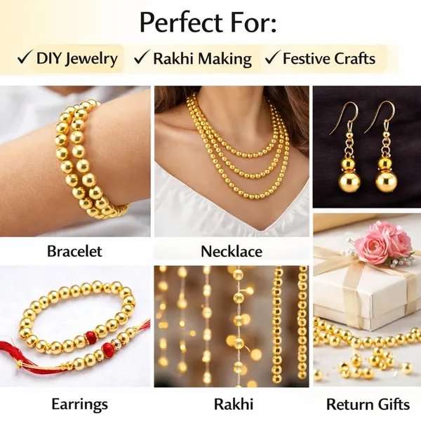 Ambitieux_Golden_CCB_Beads_for_Jewellery_Making_â€“_6mm_8mm_10mm_and_12mm_Round_Gold_Plastic_Beads_for_Bracelet,_Necklace_&_DIY_Craft_â€“_Lightweight_Metallic_Spacer_Beads_for_Women_&_Kids_(Multi_Size_Pack)_(12mm)