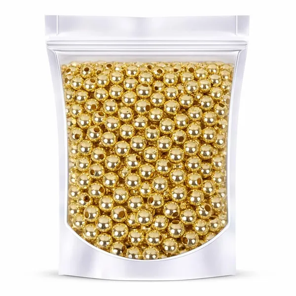 Ambitieux_Golden_CCB_Beads_for_Jewellery_Making_â€“_6mm_8mm_10mm_and_12mm_Round_Gold_Plastic_Beads_for_Bracelet,_Necklace_&_DIY_Craft_â€“_Lightweight_Metallic_Spacer_Beads_for_Women_&_Kids_(Multi_Size_Pack)_(8mm)