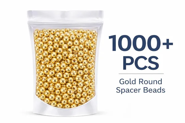 Ambitieux_Golden_CCB_Beads_for_Jewellery_Making_â€“_6mm_8mm_10mm_and_12mm_Round_Gold_Plastic_Beads_for_Bracelet,_Necklace_&_DIY_Craft_â€“_Lightweight_Metallic_Spacer_Beads_for_Women_&_Kids_(Multi_Size_Pack)_(8mm)