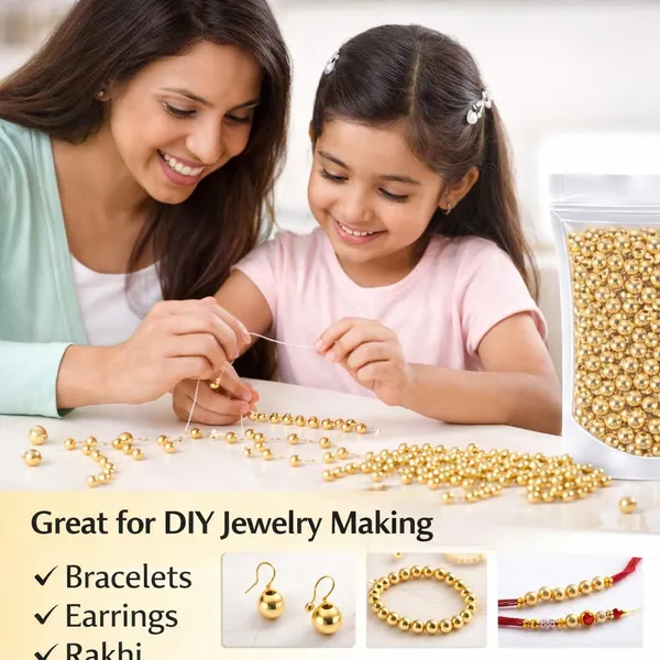 Ambitieux_Golden_CCB_Beads_for_Jewellery_Making_â€“_6mm_8mm_10mm_and_12mm_Round_Gold_Plastic_Beads_for_Bracelet,_Necklace_&_DIY_Craft_â€“_Lightweight_Metallic_Spacer_Beads_for_Women_&_Kids_(Multi_Size_Pack)_(8mm)