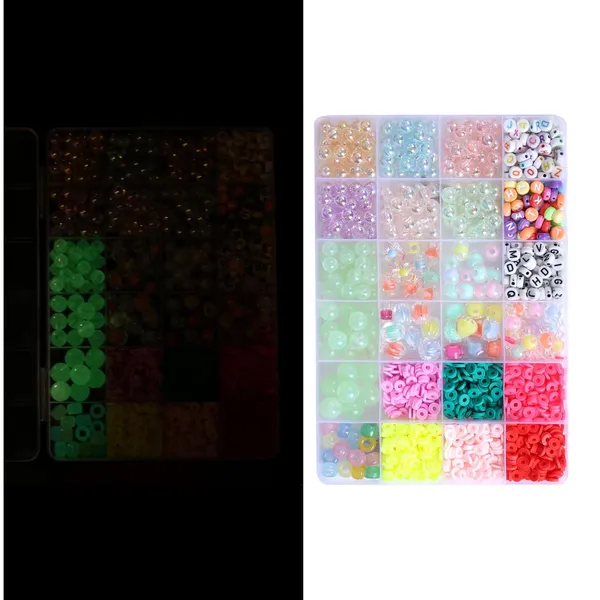 Multicolor_DIY_Jewelry_Making_Kit_for_Girls_(1900+_Beads)_|_Includes_Glow_in_the_Dark_Beads,_Alphabet,_Charms,_Strings_&_Tools_|_Unisex_Bead_Set_for_Kids_Ages_512__Bracelet,_Necklace_&_Craft_Kit_with_Storage_Box