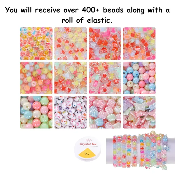 ambitieux_DIY_Bracelet_Making_Kit_for_Girls_ÃƒÂ¢Ã¢â€šÂ¬Ã¢â‚¬Å“_500+_Glossy_Beads_in_Mix_Shapes_with_Candy,_Pastel,_Alphabet,_and_Butterfly_Beads_+_Elastic_Thread_ÃƒÂ¢Ã¢â€šÂ¬Ã¢â‚¬Å“_Jewellery_Craft_Kit_for_Kids_Age_6ÃƒÂ¢Ã¢â€šÂ¬Ã¢â‚¬Å“12