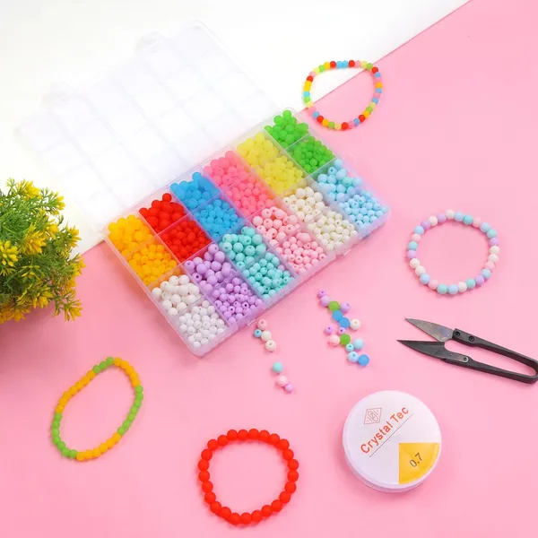 ambitieux_DIY_Jewellery_Making_Kit_for_Girls_|_2700+pcs_Colorful_Round_Beads,_Pearls_&_Charms_Set_|_Bracelet,_Necklace_&_Keychain_Making_Craft_Kit_|Birthday_Gift_for_Girls_&_Kids