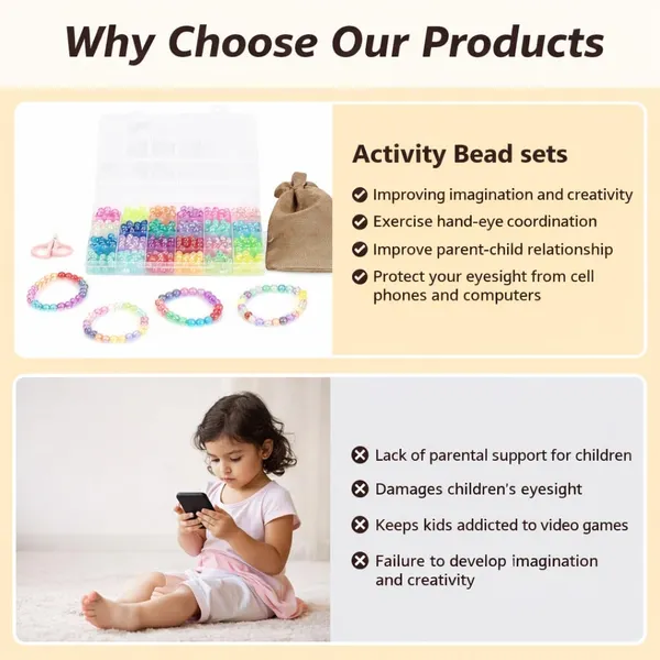 ambitieux_DIY_Jewellery_Making_Kit_for_Kids__24_Colours_Pearl_Beads_Set_with_Charms_&_Accessories_|_Birthday_Gift_for_Girls_Age_5,_6,_7,_8,_9,_10,_11,_12+_Years_(24_Color_8mm_Rainbow_Beads)