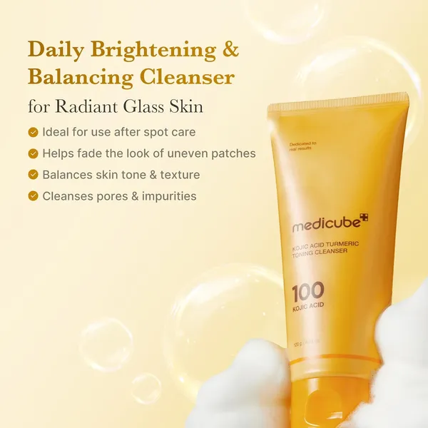 Medicube_Kojic_Acid_Turmeric_Toning_Cleanser_-_120_g