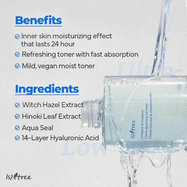Isntree_Blue_Ultra-Low_Molecular_Hyaluronic_Acid_Toner_300ml