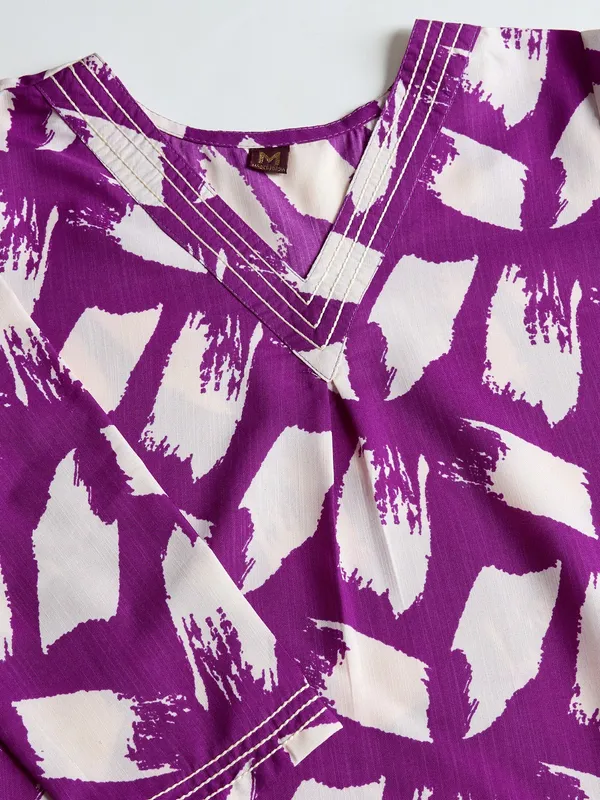 Purple_Cotton_Blend_Jaguar_Kurta_Set_For_Women