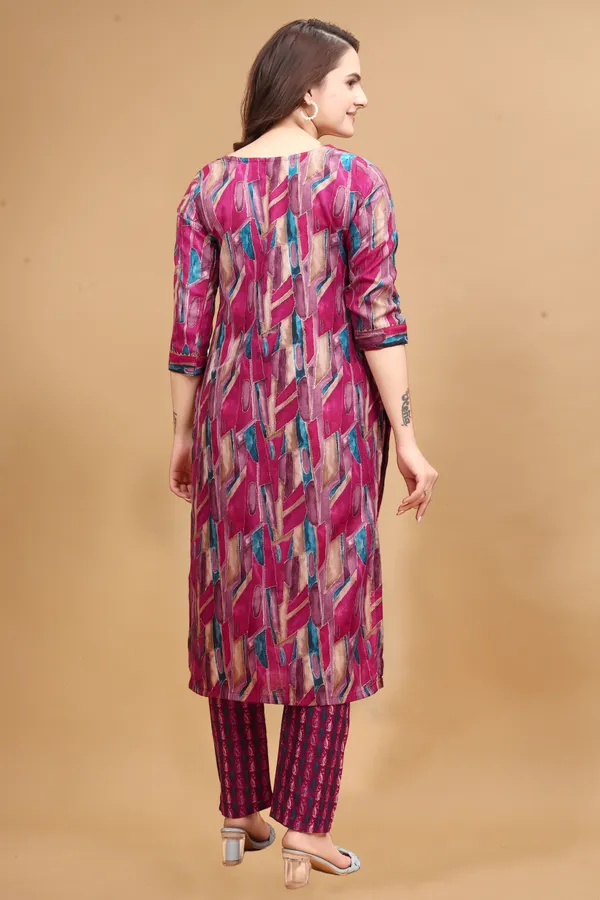 Blue_Cotton_Blend_Kumkum_Kurta_Set_For_Women