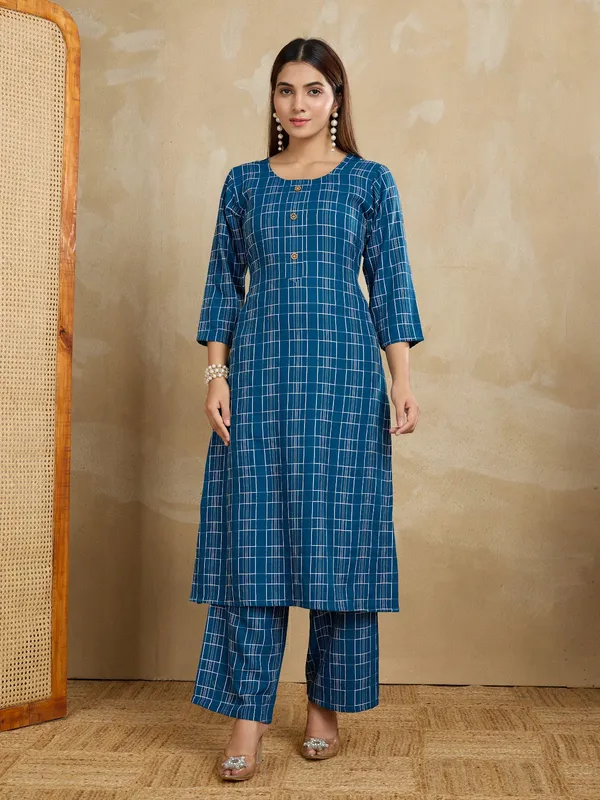 Blue_Cotton_Blend_Rashi_Kurta_Set_For_Women
